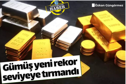 Gümüş yeni rekor seviyeye tırmandı