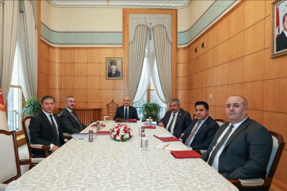 TBMM Başkanı Kurtulmuş'tan Milli Dayanışma, Kardeşlik ve Demokrasi Komisyonu görüşmesi