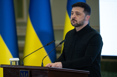 Zelenskiy, Ukrayna'nın dün geceden beri yoğun Rus hava saldırısı altında olduğunu belirtti