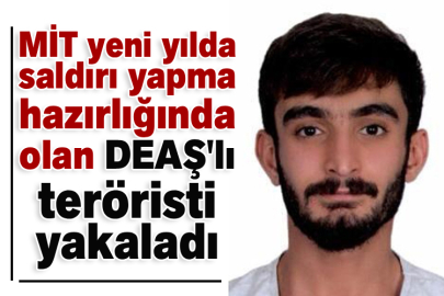 MİT yeni yılda saldırı yapma hazırlığında olan DEAŞ'lı teröristi yakaladı