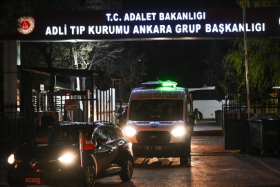 Ankara'da düşen uçakta hayatını kaybeden Libya heyetine ait cenazelerin adli tıptaki işlemleri tamamlandı