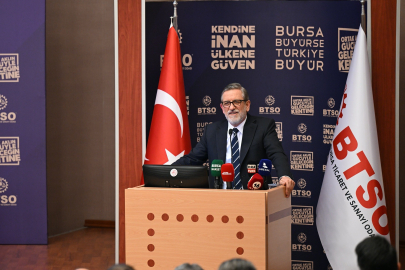 BTSO Başkanı İbrahim Burkay 2030 vizyonunu açıkladı