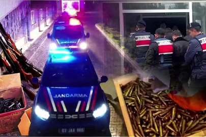 Silah ve mühimmat kaçakçılığına yönelik 14 ildeki operasyonlarda 202 şüpheli yakalandı