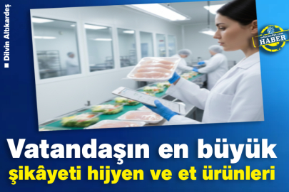 Vatandaşın en büyük şikâyeti hijyen ve et ürünleri