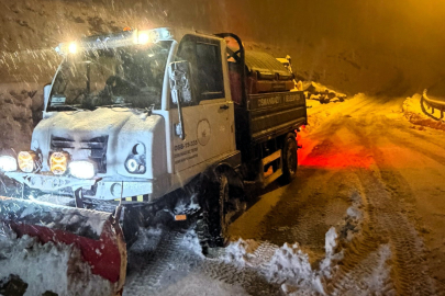 Kar yağışı Osmangazi’de hayatı aksatmadı