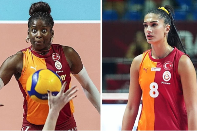 Galatasaraylı voleybolcular Myriam Sylla ve Yasemin Güveli, Darta Bevo maçında forma giyemeyecek