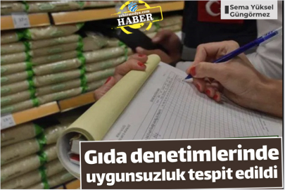 Gıda denetimlerinde uygunsuzluk tespit edildi
