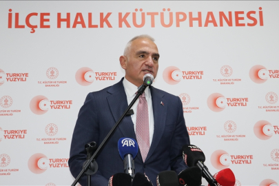 Kültür ve Turizm Bakanı Ersoy: Son 8 yılda 221 yeni kütüphaneyi hizmete sunduk