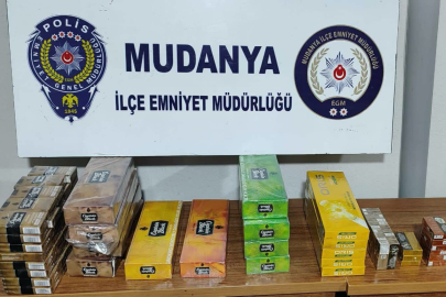 Bursa’da kaçak sigara operasyonu