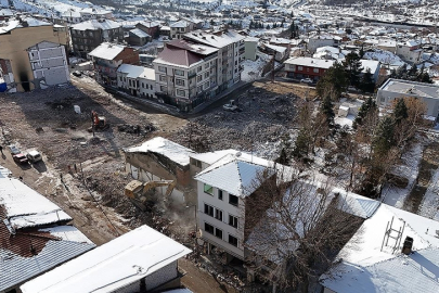 Depremlerin etkilediği Hekimhan'ın ilçe merkezi kentsel dönüşümle yenileniyor