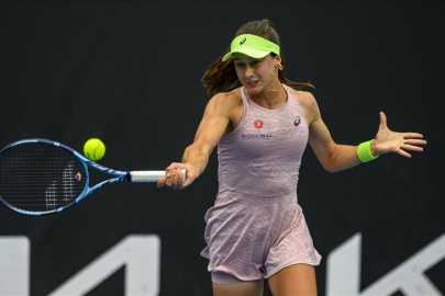 Avustralya Açık'ta tarih yazan milli tenisçi Zeynep Sönmez'den Filistin'e destek