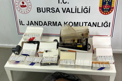 Bursa'da kaçak tütün operasyonu!