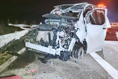 Altın yüklü zırhlı araç takla attı: 11 kilo altın kayıp