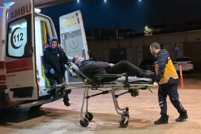 İnegöl'de araçlar çarpıştı: 2 yaralı