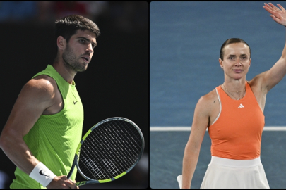 Avustralya Açık'ta Alcaraz ve Svitolina yarı finale kaldı