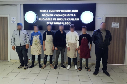 Bursa’da kaçak işçi operasyonu: 5 yabancı uyruklu şahıs yakalandı