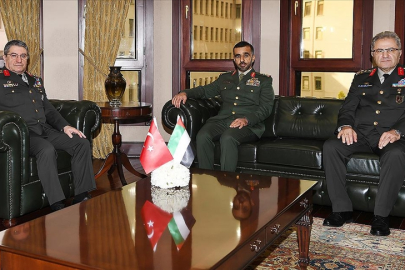 Genelkurmay Başkanı Orgeneral Bayraktaroğlu, BAE Kara Kuvvetleri Komutanı Tümgeneral Halami'yi kabul etti