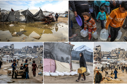 İsrail’in hayatı ve altyapıyı felç ettiği Gazze Şeridi'nin yüzde 85’i susuz