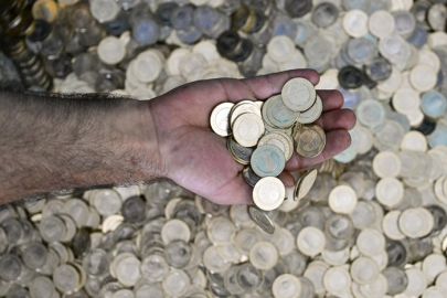 Türkiye'de geçen yıl 1,3 milyar liralık madeni para cebe girdi