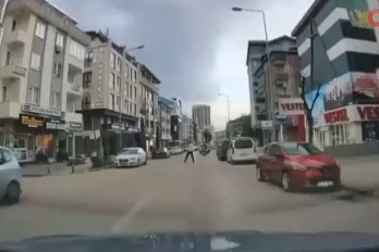 Bursa'da yüreklerin ağza geldiği an