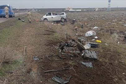 Şırnak'ta şarampole devrilen mikrobüsteki 2 kişi öldü, 6 kişi yaralandı