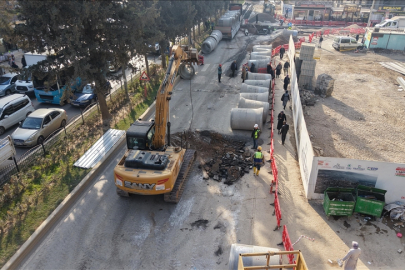 Depremlerde hasar gören Kahramanmaraş'taki altyapı sil baştan yapılıyor