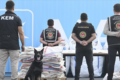Gümrükler Muhafaza ekipleri, İstanbul Havalimanı ve İskenderun Limanı'nda uyuşturucu ele geçirdi