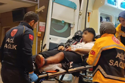 İki grup arasında çıkan tartışma bıçaklı kavgaya dönüştü: 1 yaralı