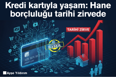 Kredi kartıyla yaşam: Hane borçluluğu tarihi zirvede