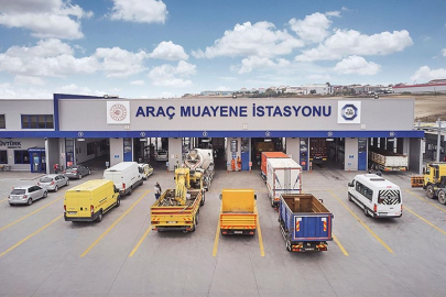 Türkiye'de geçen yıl muayeneden geçirilen araç sayısı 13,3 milyonu aştı