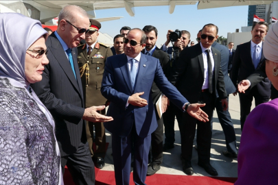Cumhurbaşkanı Erdoğan Mısır'da