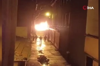 Bursa'da depo yangını, korku dolu anlar yaşattı