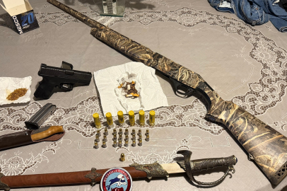 Bursa'da huzur uygulaması: Silah ve mühimmat ele geçirildi