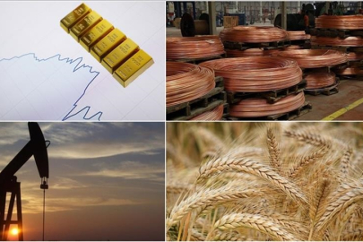 Emtia piyasalarında Fed'in faiz indirimi ihtimali fiyatları destekledi