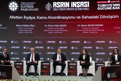 Cumhurbaşkanlığı İletişim Başkanlığından "Asrın İnşası Güçlü Türkiye'nin İhya Vizyonu Paneli"