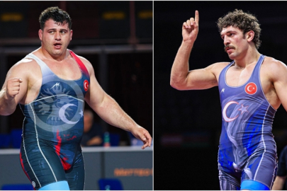 Milli güreşçi Rıza Kayaalp ve Yüksel Sarıçiçek, Zagreb Açık'ta altın madalya kazandı