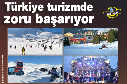 Türkiye turizmde zoru başarıyor