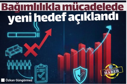 Bağımlılıkla mücadelede yeni hedef açıklandı