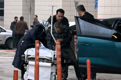 Çatıdan düşen adam yaralandı