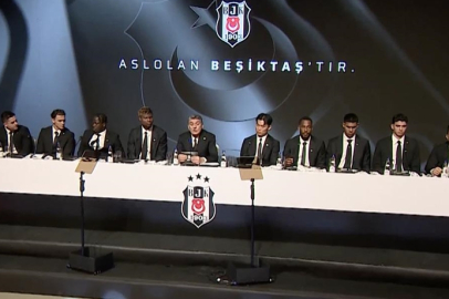 Beşiktaş, yeni transferleri için imza töreni düzenledi