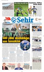 BURSA ŞEHİR GAZETESİ 29.01.2026