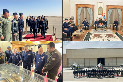 Hava Kuvvetleri Komutanı Orgeneral Kadıoğlu, Mısır'da mevkidaşı Tümgeneral Saqr ile görüştü