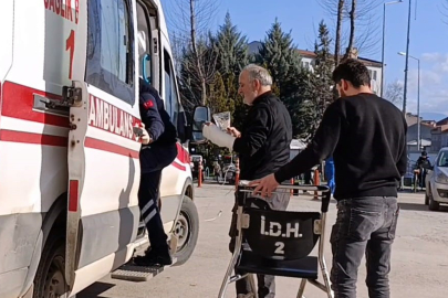 Ağaç budarken bileğini kesti