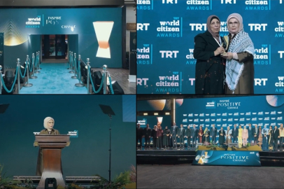 Emine Erdoğan'dan TRT World Citizen Awards'a ilişkin paylaşım