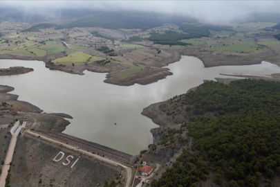Yağışlar ve DSİ yatırımları kuraklığın vurduğu Uşak'taki Küçükler Barajı'nı canlandırdı