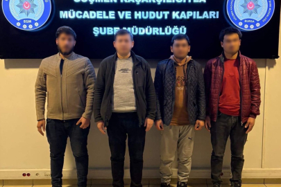 Bursa'da kaçak işçi operasyonu: 4 yabancı uyruklu şahıs yakalandı