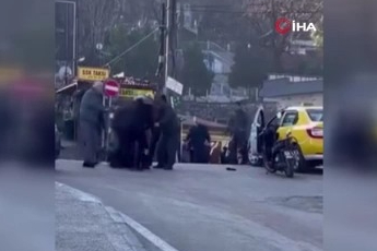 Bursa'da yol verme kavgasında yumruklar konuştu!