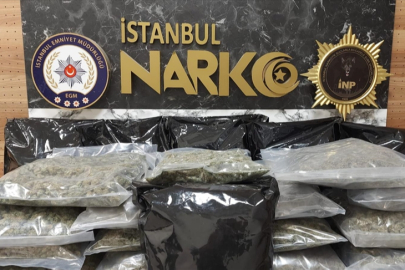 İstanbul'da 22 kilo 450 gram uyuşturucu ele geçirilen operasyonda 1 zanlı yakalandı