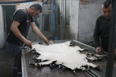 Dünya vitrinine çıkan ayakkabıların astarı Isparta'da üretiliyor