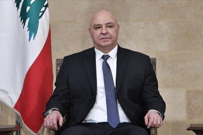 Lübnan Cumhurbaşkanı, İsrail'in saldırılarının istikrarı hedef alan düşmanca bir eylem olduğunu söyledi